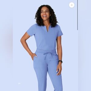 NWT - Extra Large - Mandala Scrub Set - Coastline Blue